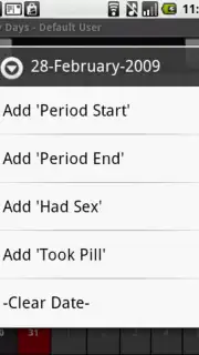 My Days - Period & Ovulation captura 2