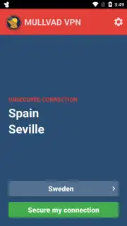Mullvad VPN captura 5