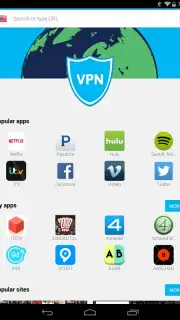 Hola VPN Proxy Plus captura 1