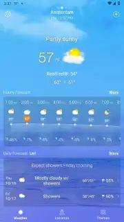 Local Weather Widget captura 1